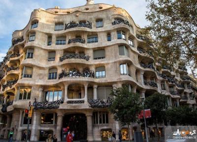 کازا میلا؛ساختمانی سحرانگیز در قلب بارسلونا، عکس